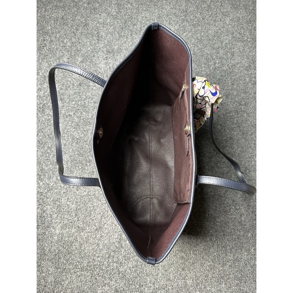 Women's Coach 5697 City Tote Signature Canvas Kaffe Fassett Floral Print - Picture 7 of 13